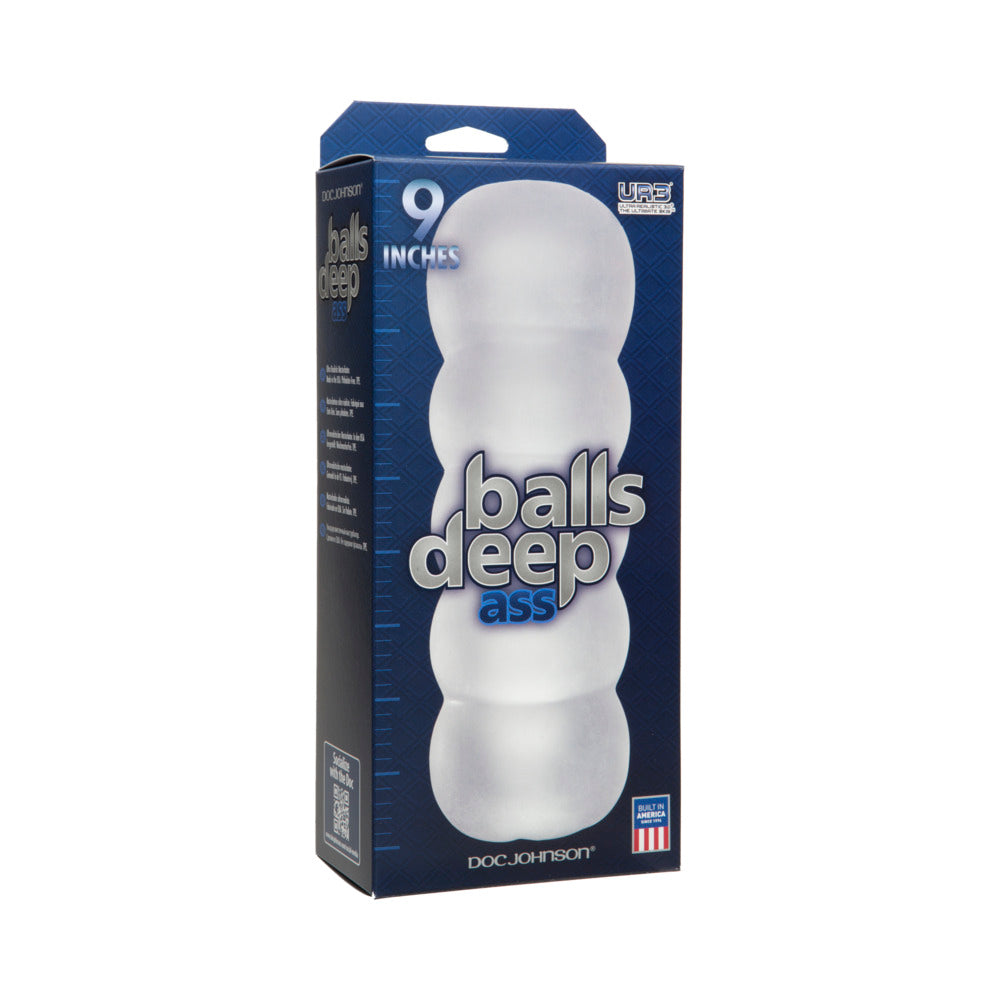 Packaging for the Balls Deep Ass stroker | Kinkly Shop