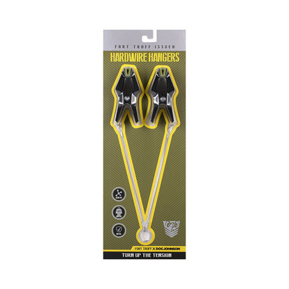 Packaging for the Fort Troff Hardwire Hangers | Kinkly Shop