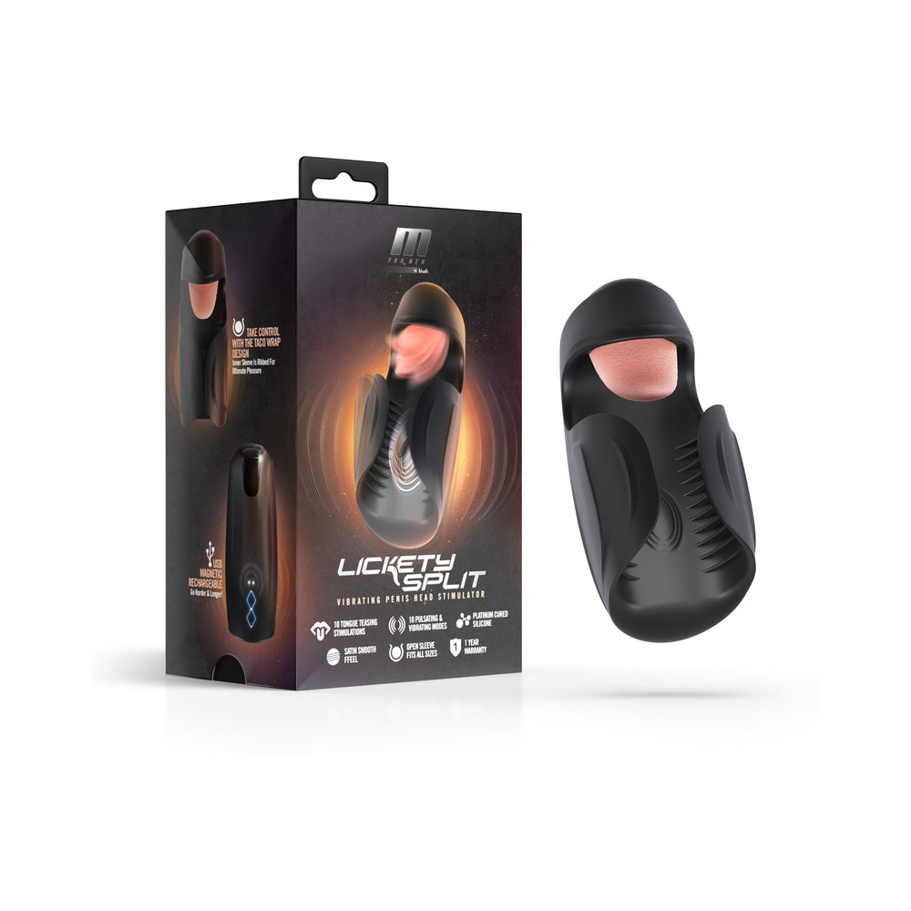 The Lickety Split shown next to the packaging for it. | Kinkly Shop