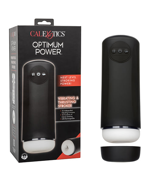 Packaging for the Optimum Power Vibrating & Thruster Stroker | Kinkly Shop