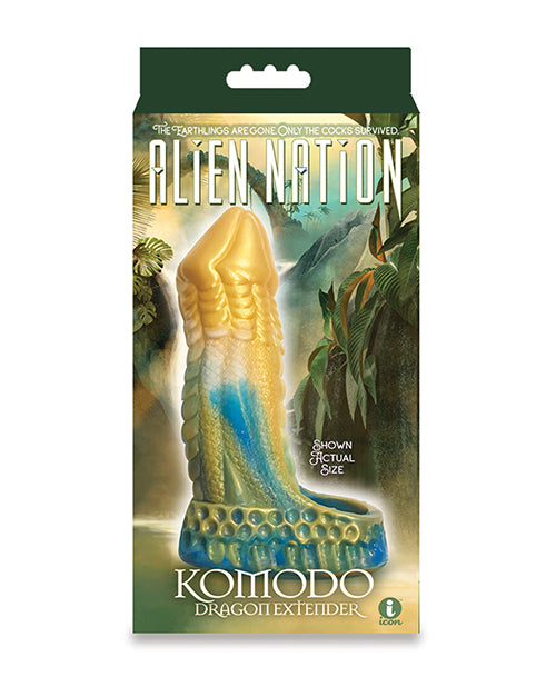 Packaging for the Alien Nation Komodo Extender | Kinkly Shop