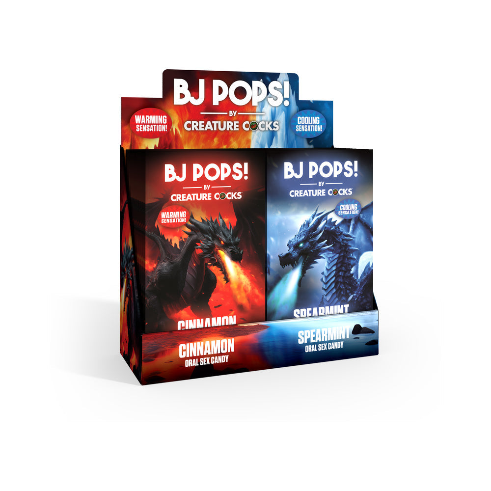 Creature Cocks BJ Pops! Display Size in a 24 pack | Kinkly Shop