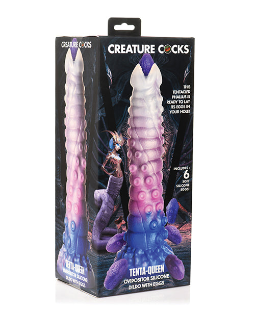 Packaging for the Creature Cocks Tenta-Queen Ovipositor | Kinkly Shop