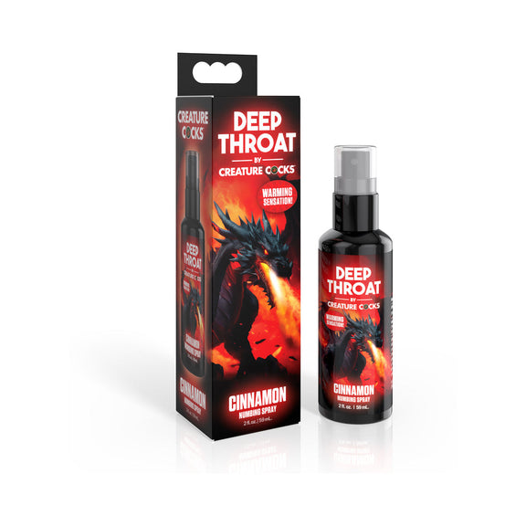 Creature Cocks Throat Numbing Spray in Fire Cinnamon | Kinkly Shop