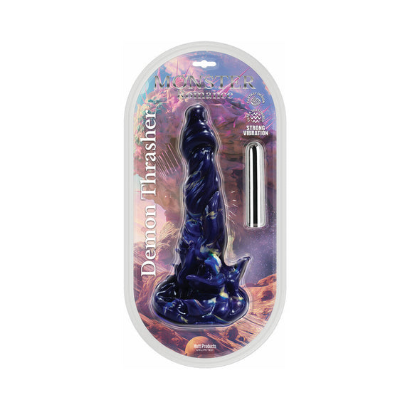 Packaging for the Monster Romance Vibrating Demon Thrasher | Kinkly Shop