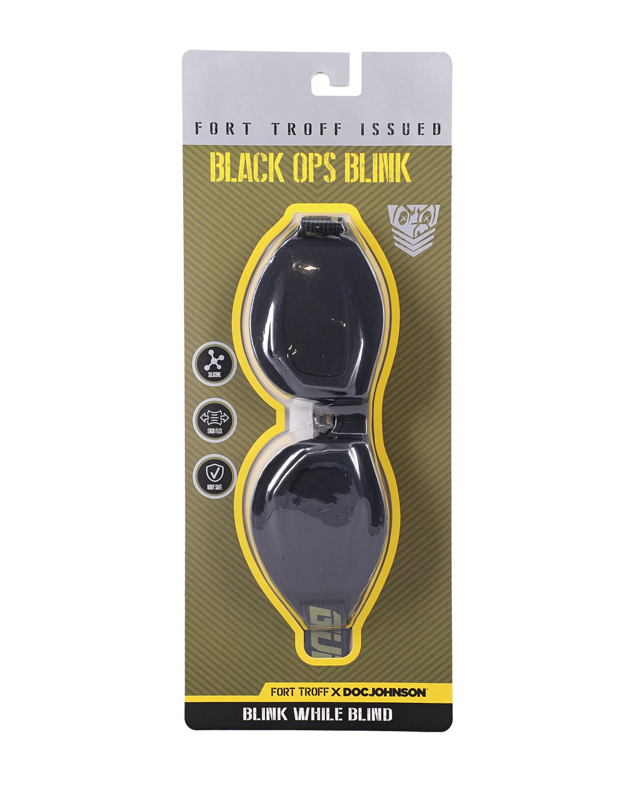 Packaging for the Fort Troff Black Ops Blink | Kinkly Shop