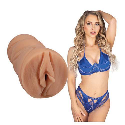 Alyx in lingerie shown next to the Signature Strokers - Alix Lynx | Kinkly Shop