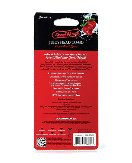 Goodhead Juicy Head Dry Mouth Spray To Go