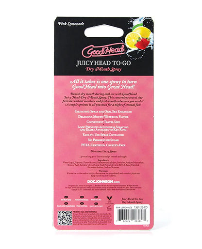 Goodhead Juicy Head Dry Mouth Spray To Go