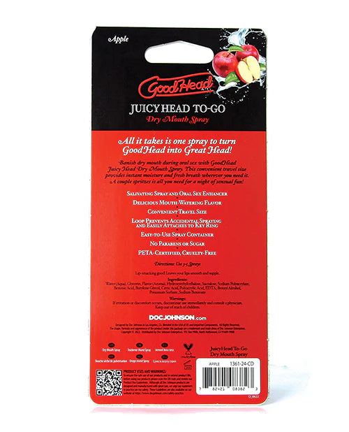 Goodhead Juicy Head Dry Mouth Spray To Go