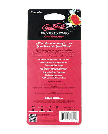 Goodhead Juicy Head Dry Mouth Spray To Go