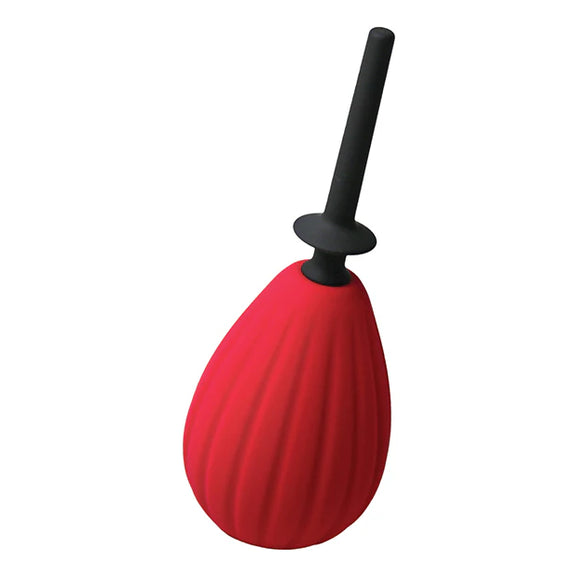 Aneros Prelude Enema Bulb in Red | Kinkly Shop