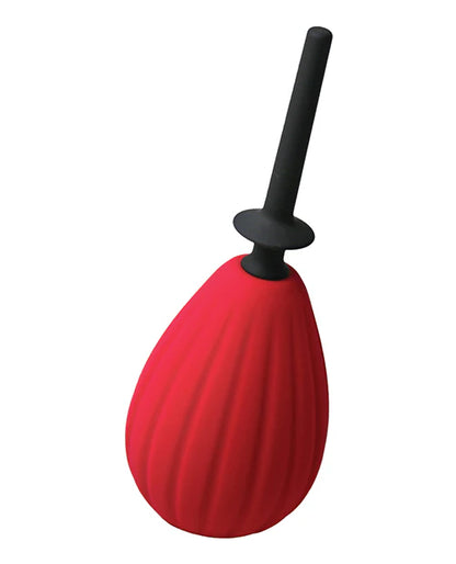 Aneros Prelude Enema Bulb in Red | Kinkly Shop