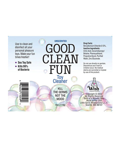 Good Clean Fun Toy Cleaner