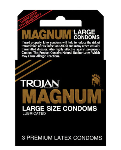 Trojan Magnum Condoms - 12 Pack