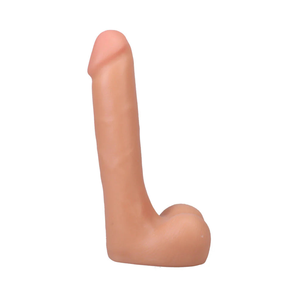 The Realistic Cock 5 in. ULTRASKYN Vac-U-Lock Dildo with Balls Vanilla