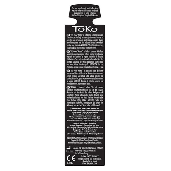 Shunga Toko Aroma Flavoured Lubricant - 5.5 oz