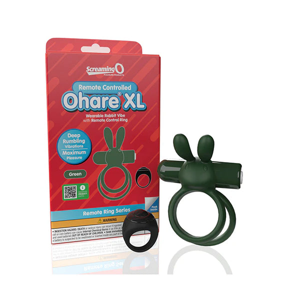 Screaming O Ohare Remote Controlled Vibrating Ring - XL