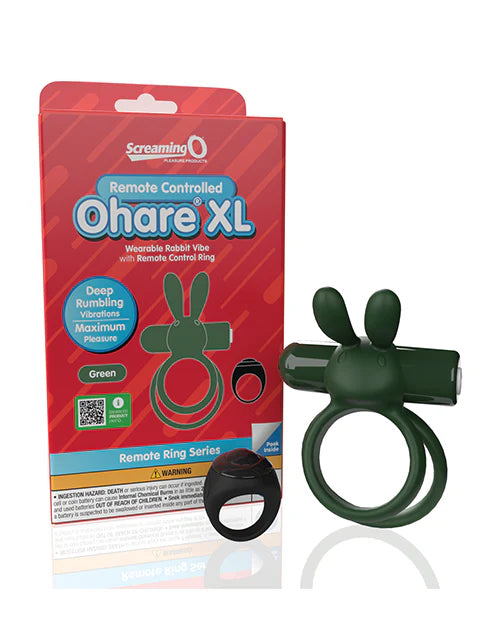 Screaming O Ohare Remote Controlled Vibrating Ring - XL
