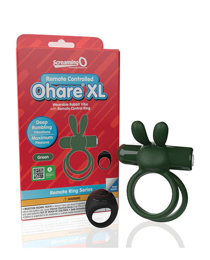 Screaming O Ohare Remote Controlled Vibrating Ring - XL