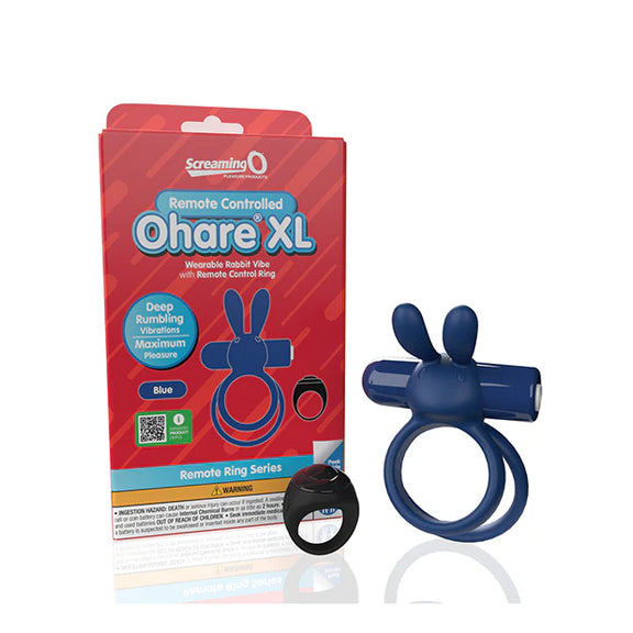 Screaming O Ohare Remote Controlled Vibrating Ring - XL