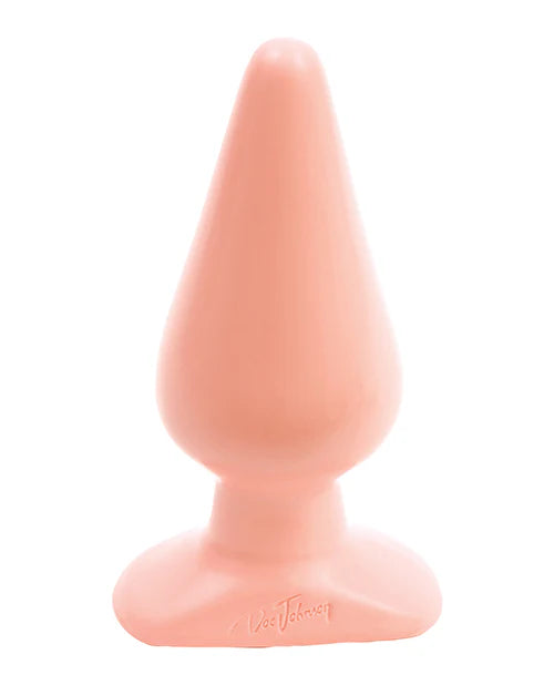 Doc Johnson Classic Butt Plug in Beige Large | Kinkly Shop
