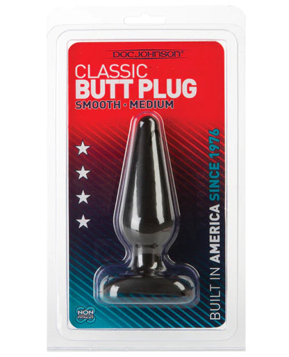 Doc Johnson Classic Butt Plug packaging | Kinkly Shop