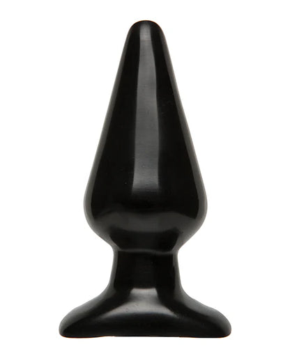 Doc Johnson Classic Butt Plug in Black Large | Kinkly Shop
