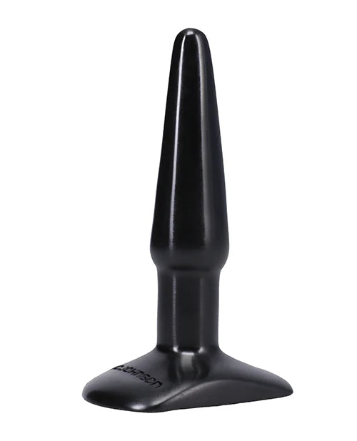 Doc Johnson Classic Butt Plug in Black Small | Kinkly Shop