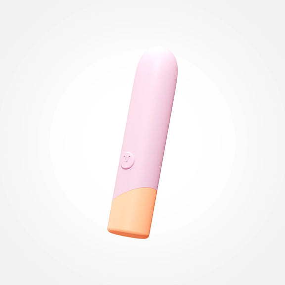 The VUSH Peachy Bullet in front of a plain background | Kinkly