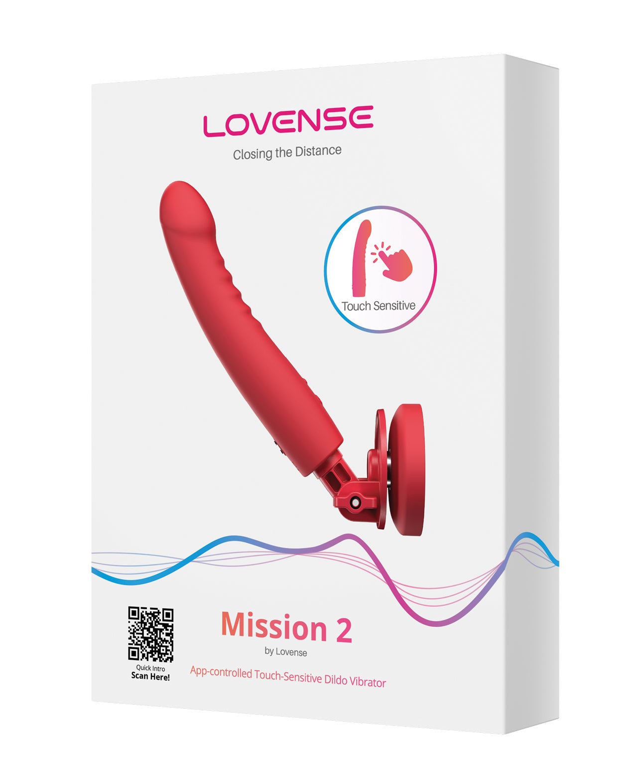 Packaging for the Lovense Mission 2 | Kinkly