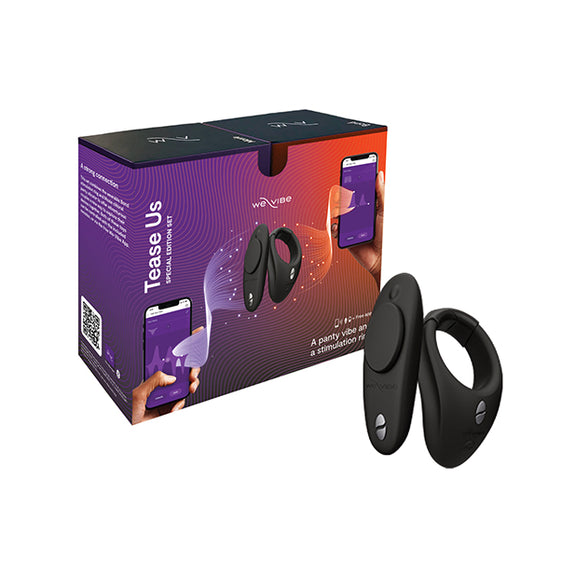packaging for the We-Vibe Moxie & Bond Tease Us | Kinkly Shop