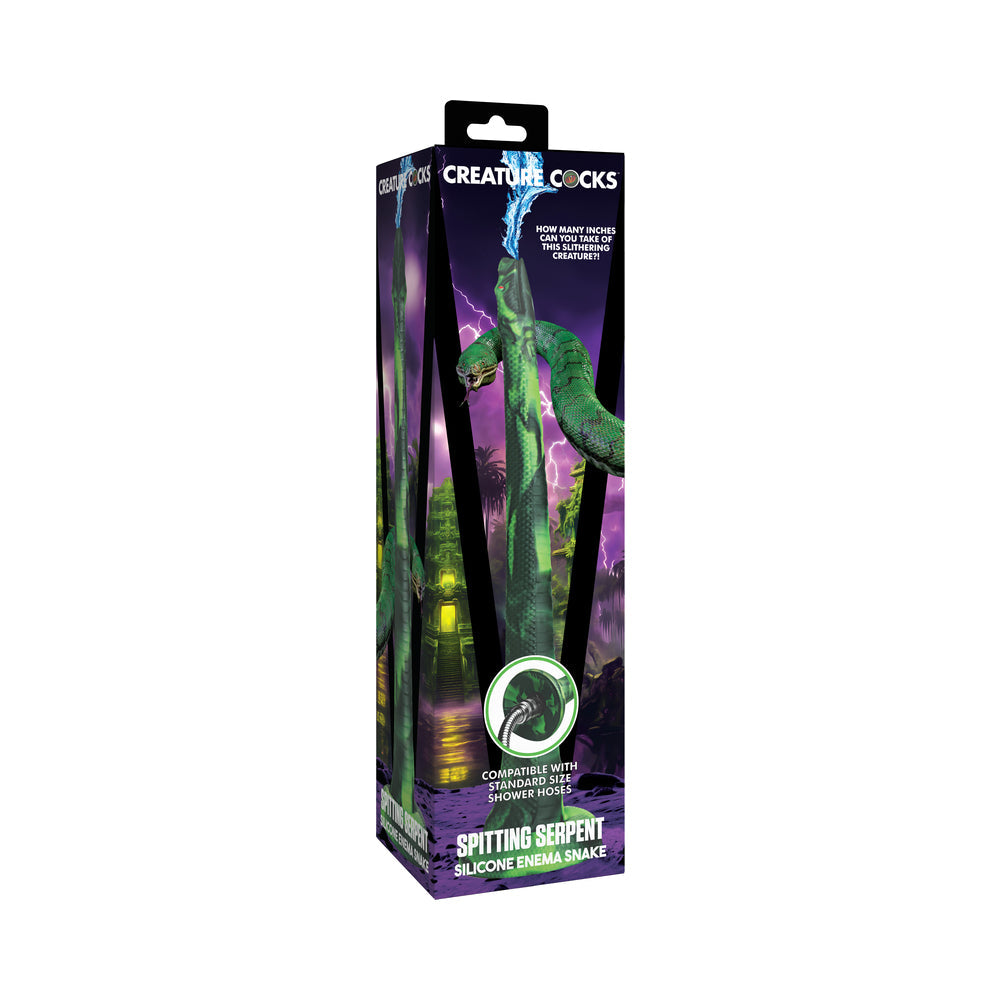 Packaging for the Creature Cocks Spitting Serpent | Kinkly Shop
