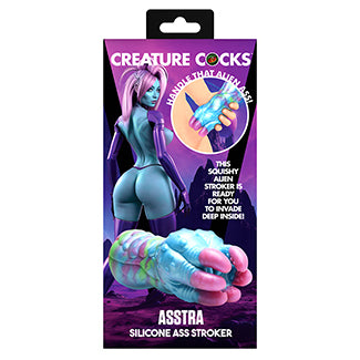 Packaging of the Creature Cocks Asstra | Kinkly Shop