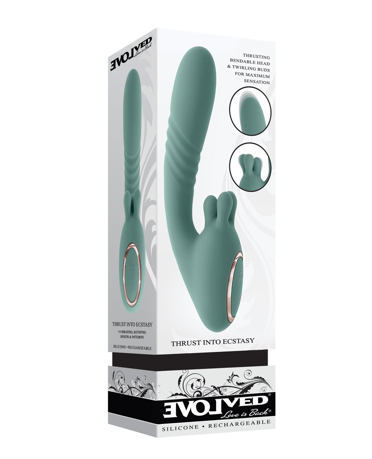 Poseable Thrusting Vibrator Intense Rotation & Rumbly Vibes Kinkly Shop Poseable Thrusting Vibrator Intense Rotation & Rumbly Vibes Kinkly Shop