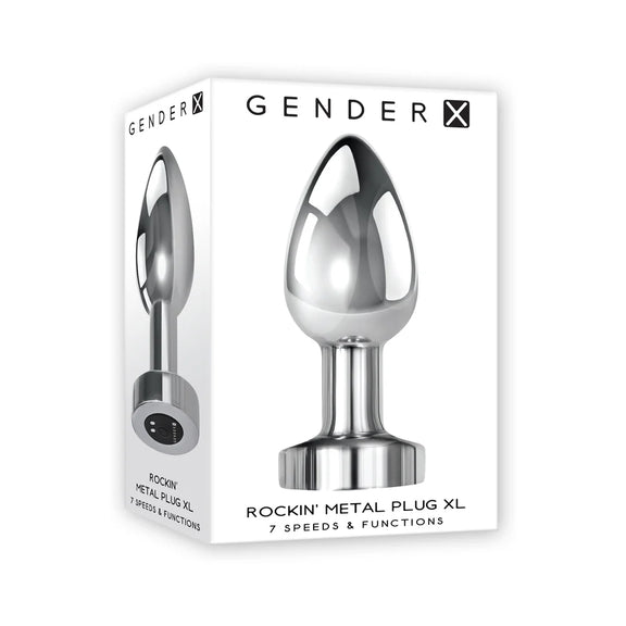 Gender X Rockin' Metal Plug Anal Plug