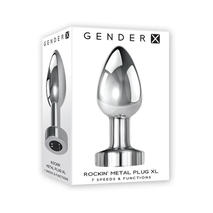 Gender X Rockin' Metal Plug Anal Plug