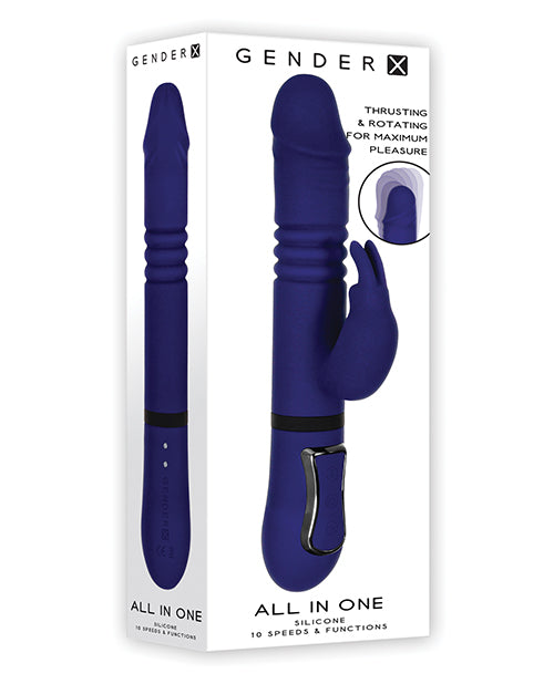 Gender X All In One Thrusting, Rotating, Vibrating Rabbit Vibe Kinkly Shop Gender X All In One Thrusting, Rotating, Vibrating Rabbit Vibe Kinkly Shop