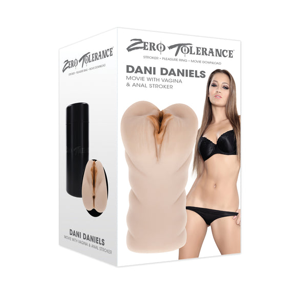 Zero Tolerance Dani Daniels Movie w/Vagina & Anal Stroker - Light