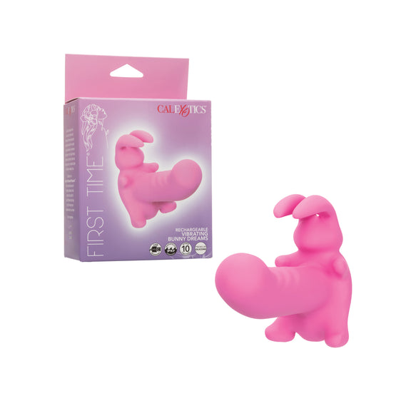 First Time Rechargeable Vibrating Bunny Dreams - Pink