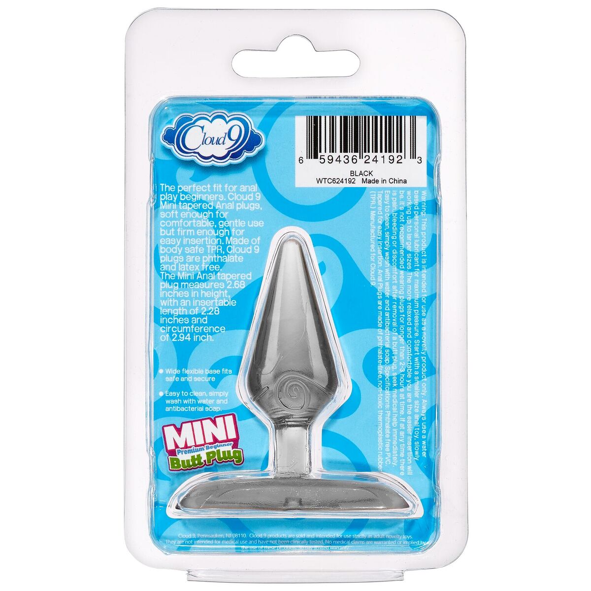 Cloud 9 mini butt plug