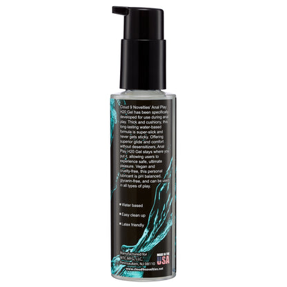 Cloud 9 h2o anal play gel 4oz
