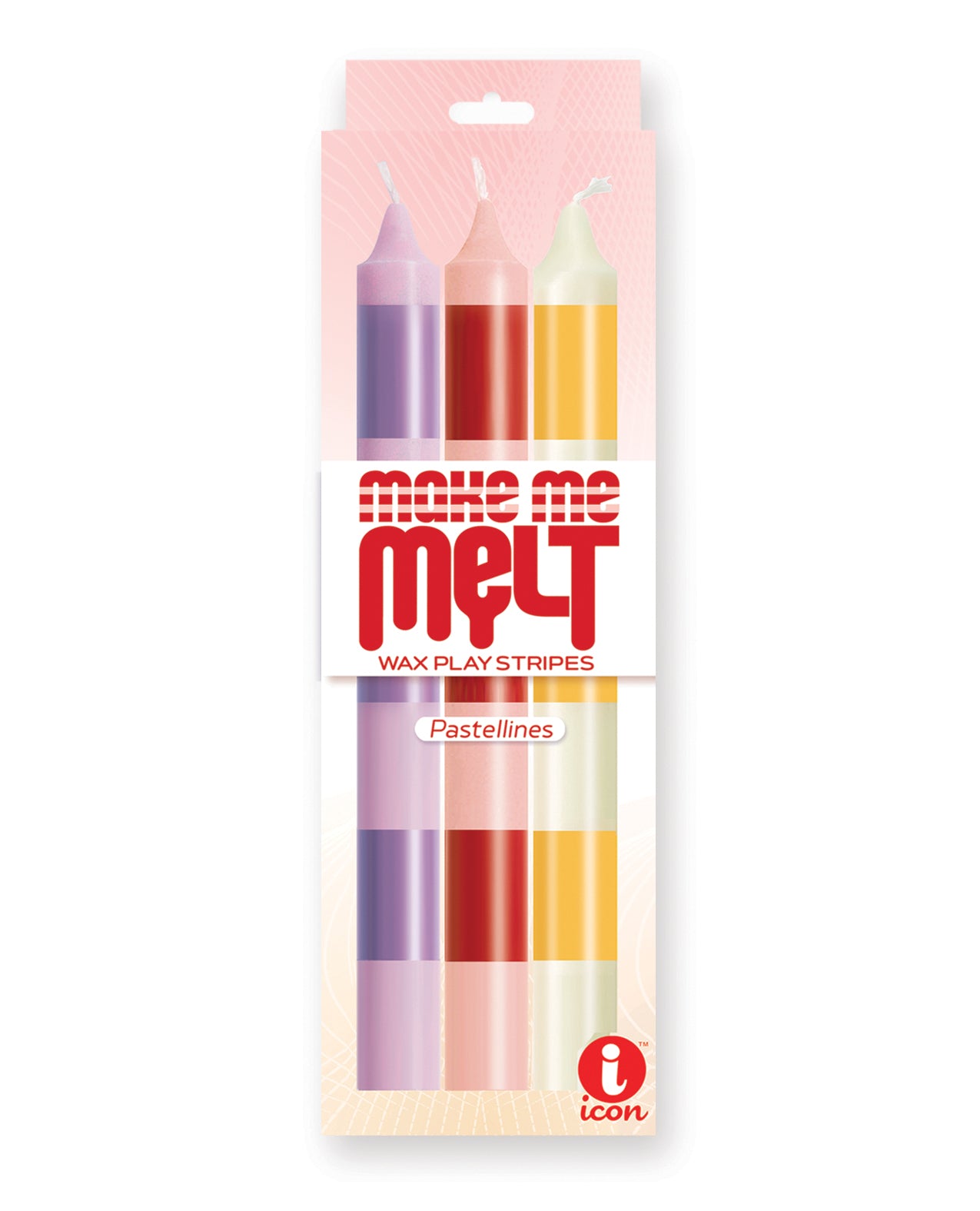 The 9's Make Me Melt Sensual Warm-Drip Candles-  Pack of 3