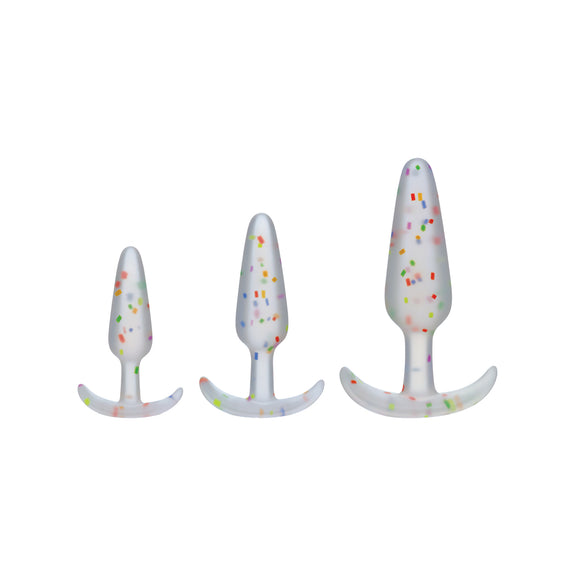 Mood Pride Anal Trainer Set - Multi Colored Set of 3