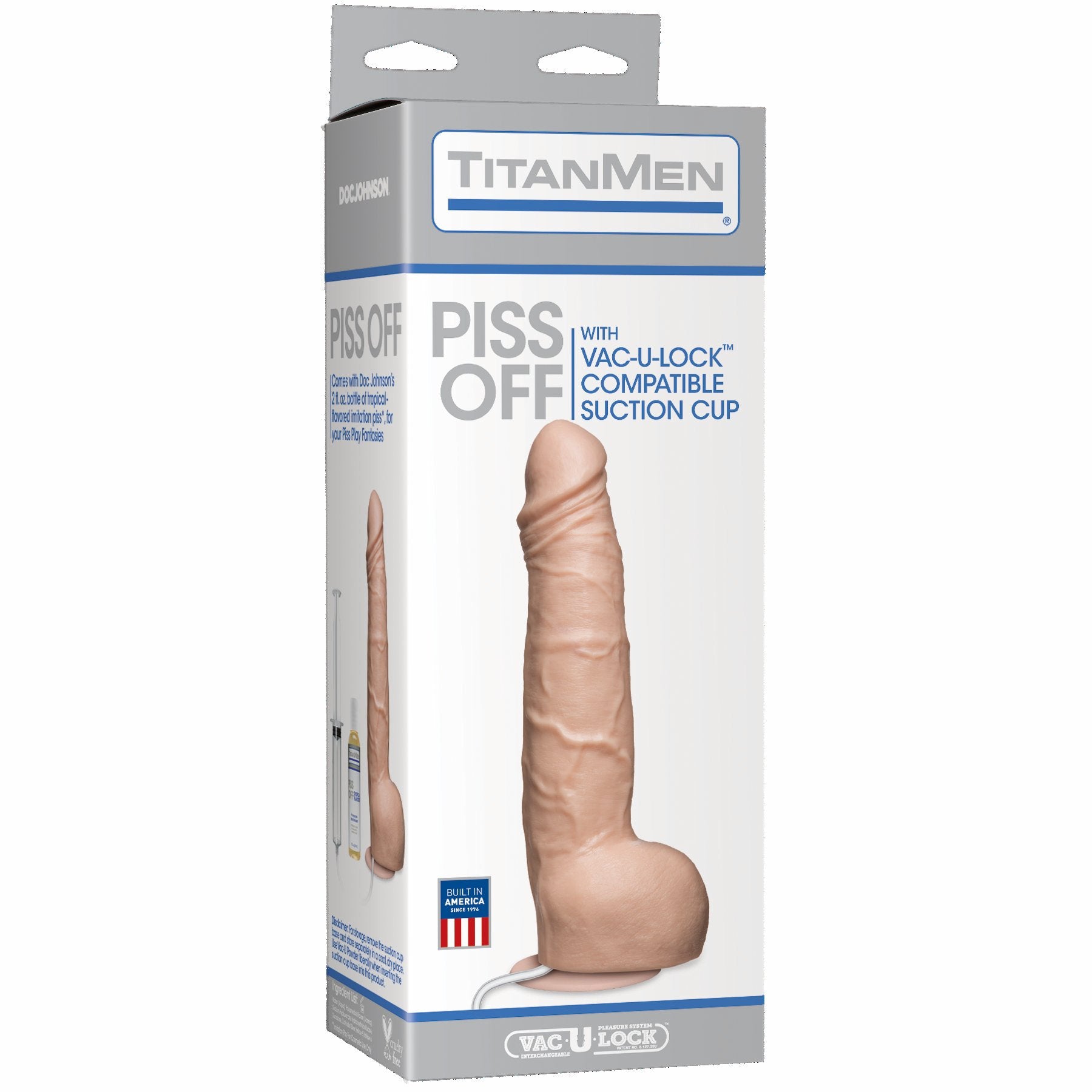 Titanmen Piss Off Dildo Realistic Fluid Play with Suction Base Kinkly Shop Titanmen Piss Off Dildo Realistic Fluid Play with Suction Base Kinkly Shop