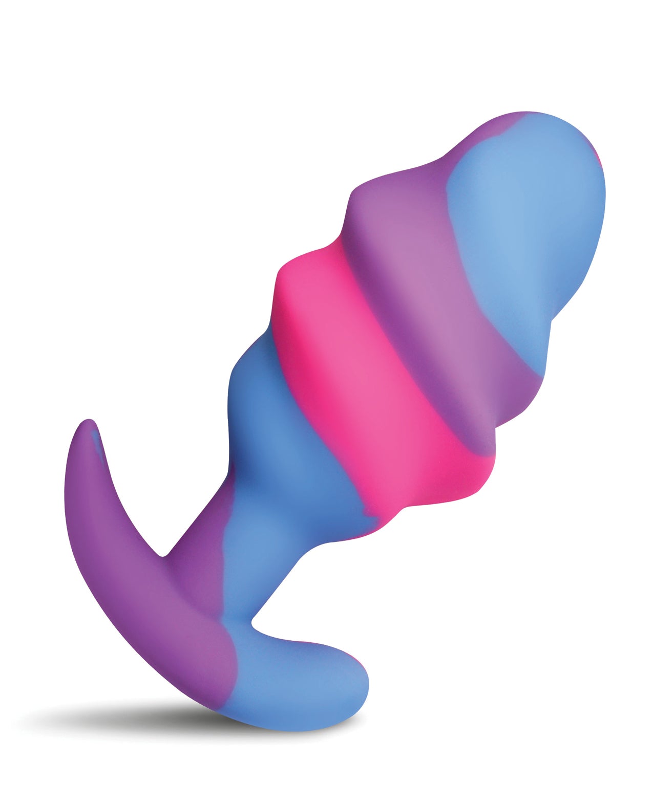 Creature Cocks - Unicorn Swirl Silicone Butt Plug