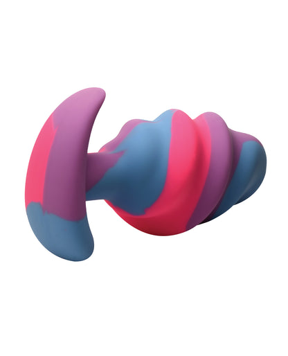 Creature Cocks - Unicorn Swirl Silicone Butt Plug