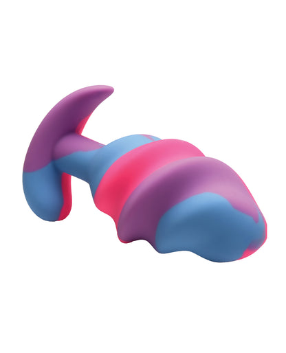 Creature Cocks - Unicorn Swirl Silicone Butt Plug