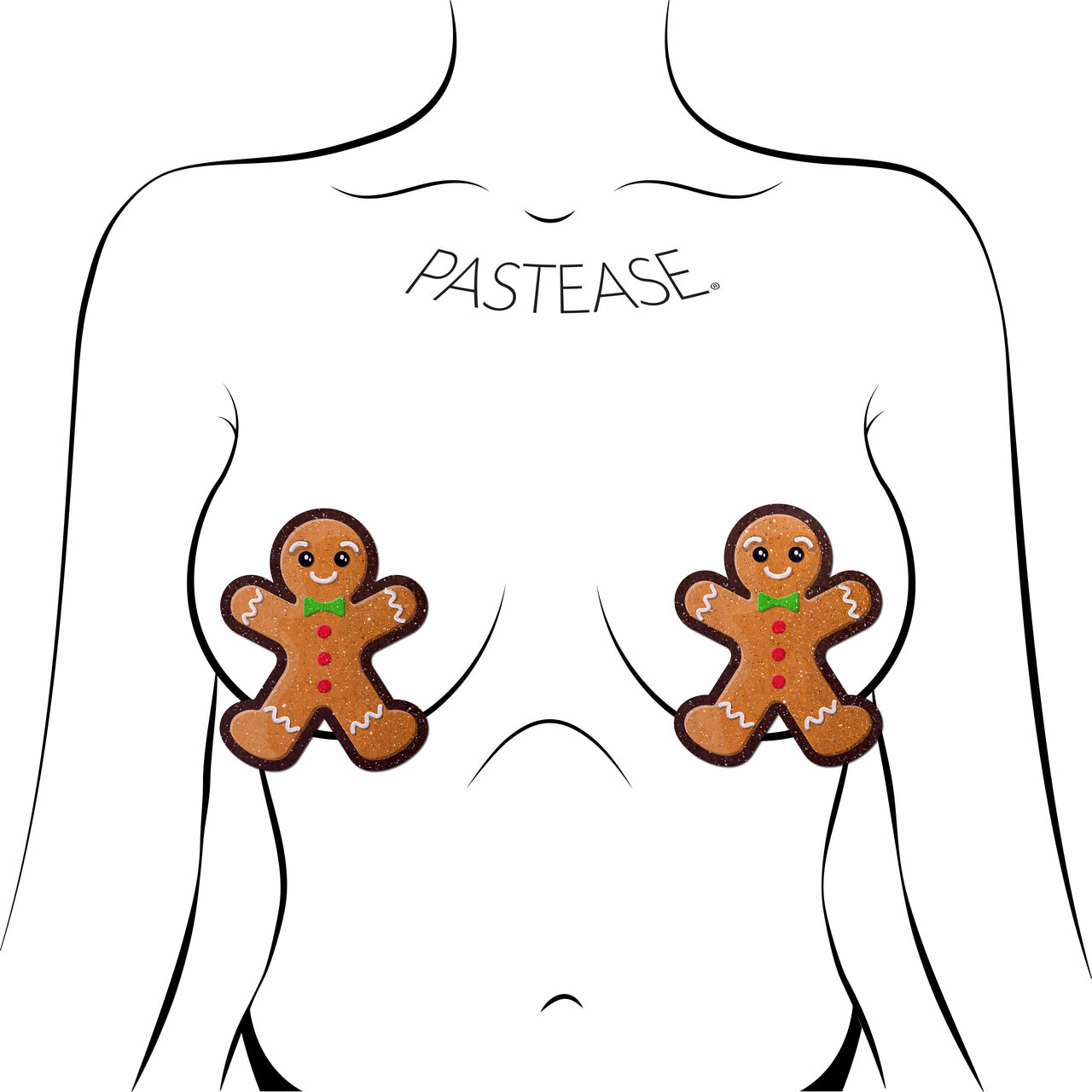 Pastease gingerbread man pasties