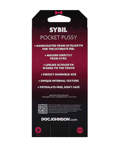 Backside of the Signature Strokers - Sybil stroker | Kinkly Shop
